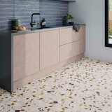 Canaletto Beige Terrazzo Effect Tiles 60x60cm Kitchen Wall & Floor