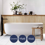 Boseli Oak Wood Panelling Effect Tile (30x60cm)