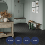 Quarry Black Tile (15x15cm)