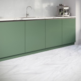 Pronto  Swanworth Calacatta Marble Luxury Vinyl Tiles (10x10cm) [Cut Sample]