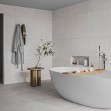 Illusion White Matt Concrete Effect (60x60cm)