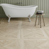 Volte Light Oak Parquet Effect Tiles (75x75cm) Pallet (82 Tiles 46m2)