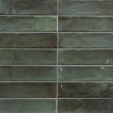 Zellige Forrest Green Tiles (6.5x25cm)