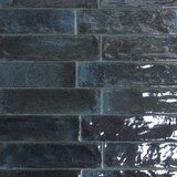 Zellige Dark Blue Tiles (6.5x25cm)