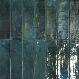 Zellige Marine Blue Tiles (6.5x25cm)