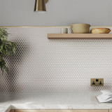 Metal Penny Mosaic Tile (29.18x32.35cm)