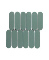 Arno Oval Sage Mosaic Tile (27.6x29cm) [Full Size Sample]