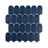 Bela Navy Mosaic Tile (31x31cm) [Full Size Sample]