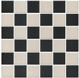 Arlington Black & White Chequer Tiles (29.1x29.1cm) [Full Size Sample]