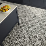 Chartwell Black Pattern Tiles (33x33cm)