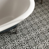 Chartwell Black Pattern Tiles (33x33cm)