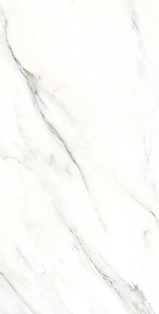 Calacatta Gold Polished Marble Effect Tiles 60x120cm | Tile Warehouse