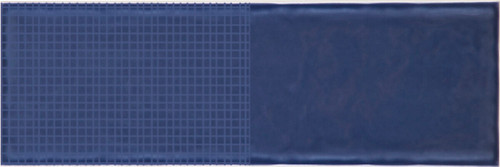 Emotion Deep Blue Patterned Tiles (10x30cm)