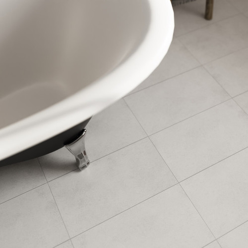 Fog Light Grey Cement Effect Tiles (30x60cm)