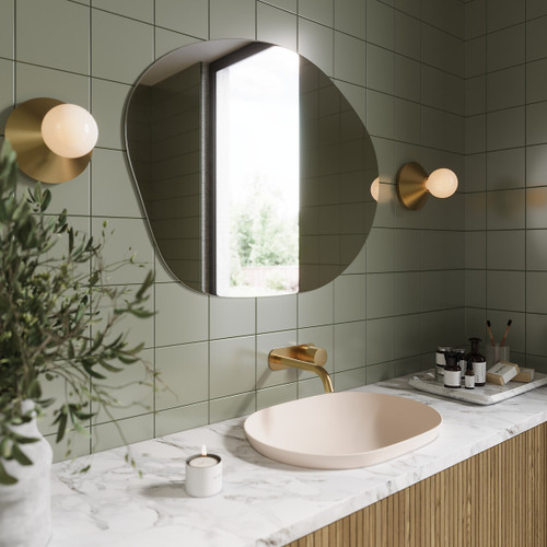 Matrix Olive Green Matt Wall Tiles (14.80x14.80cm)