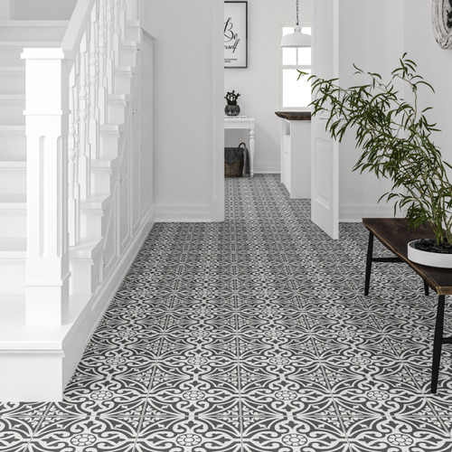 Chartwell Black Pattern Tiles (33x33cm)
