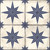 Jupiter Star Blue Pattern Tiles (45x45cm)