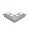 Outdoor Perimeter Corner Trim Cement Grey