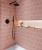 Arno Oval Blush Pink Mosaic Tile (27.6x29cm)
