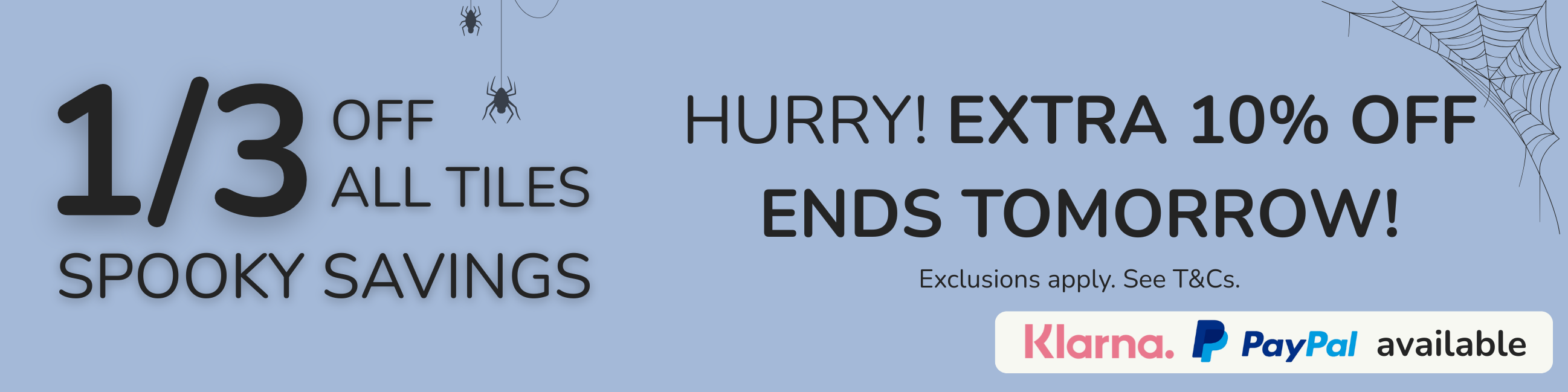 Summer Sale 20% Off All Tiles