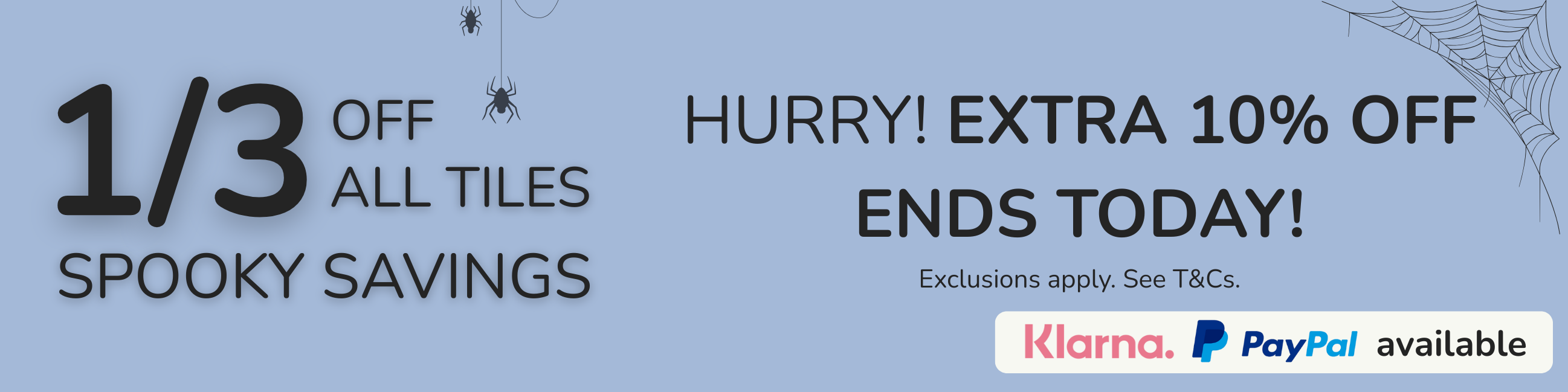 Summer Sale 20% Off All Tiles