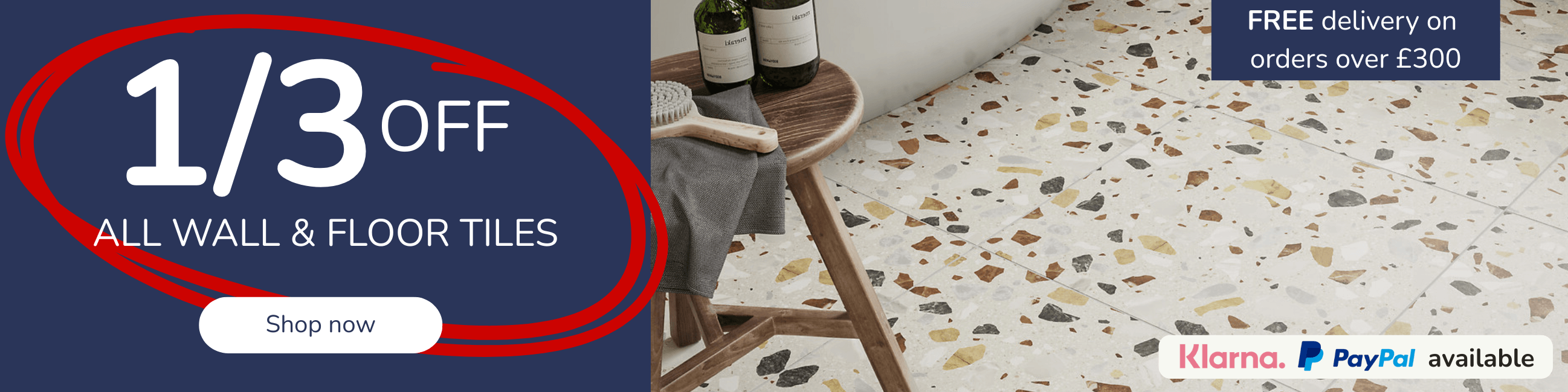 Summer Sale 20% Off All Tiles