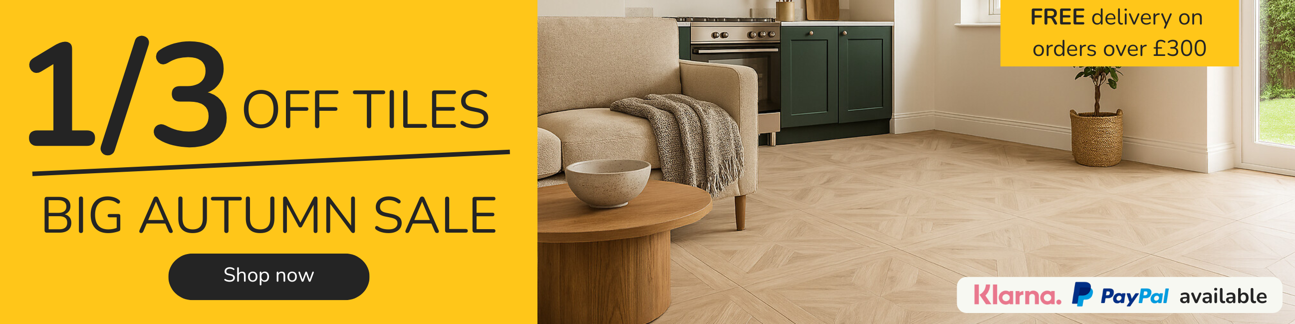 Summer Sale 20% Off All Tiles