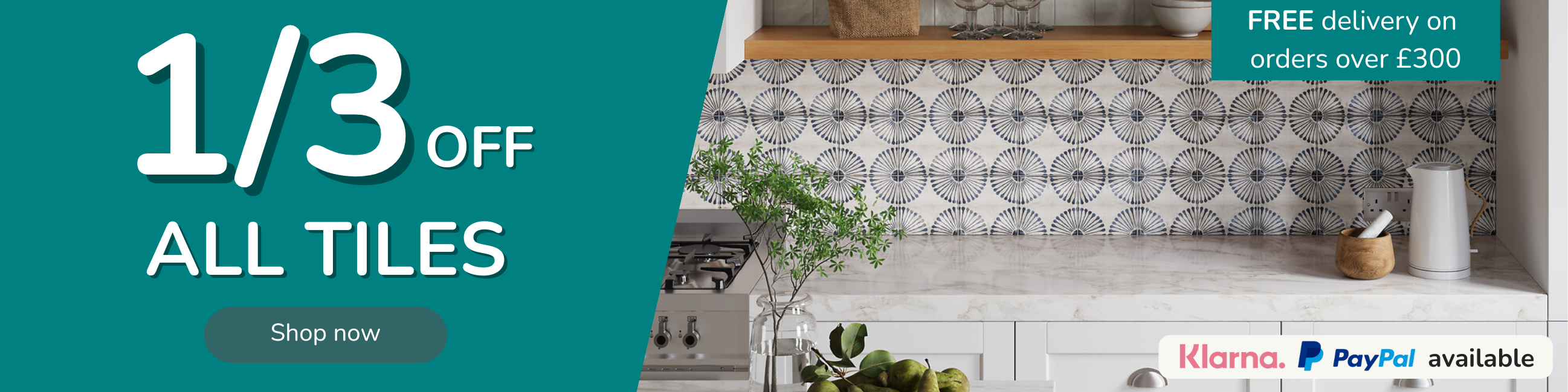 Summer Sale 20% Off All Tiles