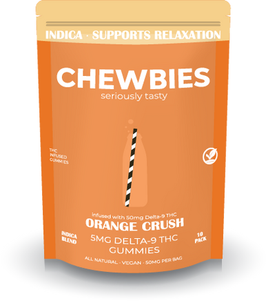 Chewbies | Orange Crush | 5mg Delta-9 THC