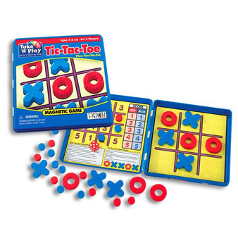 Take 'N' Play Magnetic Travel Game - Tic-Tac-Toe