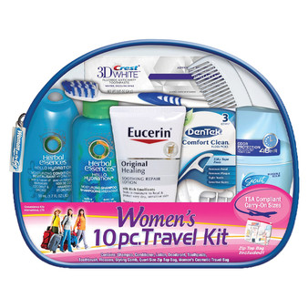 10-Piece Travel Kit for Women