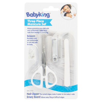 Babyking 3-Piece Baby Manicure Set