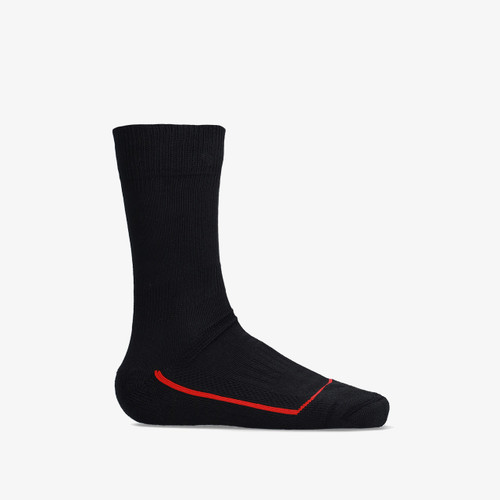 De Bata Industrials Thermo MS 1 Zwart werksok, zijaanzicht.