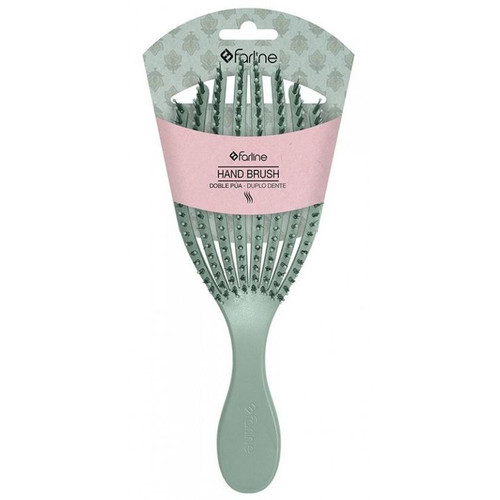 CEPILLO DE PELO FARLINE 1 UNIDAD COLOR ROSA