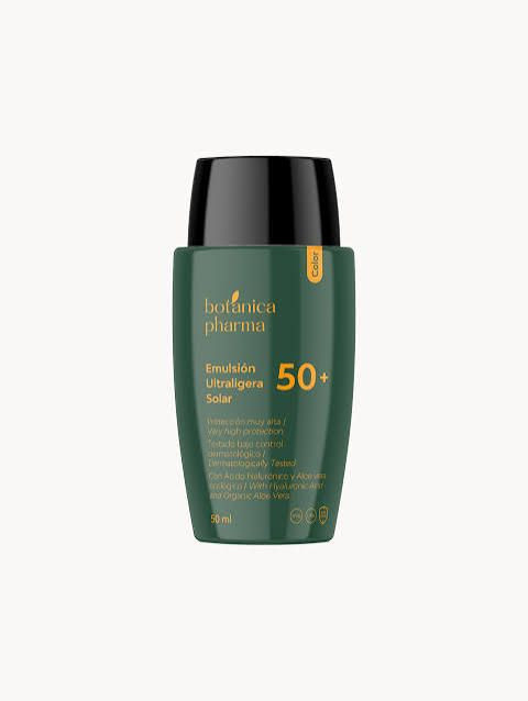 BOTANICA PHARMA EMULSION ULTRALIGERA SOLAR SPF 50  1 TUBO 50 ML CON COLOR