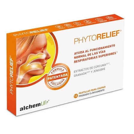 PHYTORELIEF vias respiratorias 12 pastillas para chupar