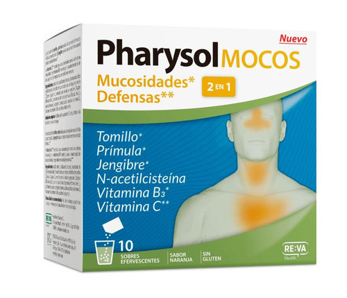 PHARYSOL MOCOS 10 SOBRES EFERVESCENTES