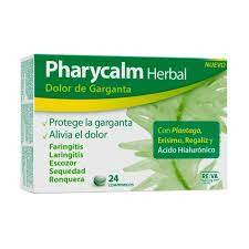 Pharycalm Herbal Dolor de Garganta 24 Comprimidos