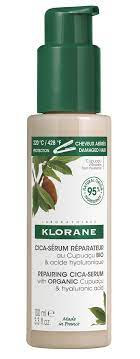 Klorane Cica Serúm Reparador Cabello Seco y Dañado, 100 ml