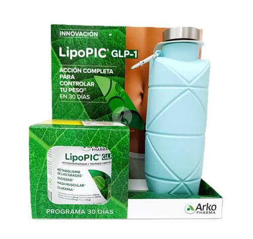 PACK ARKOFLUIDO LIPOPIC GLP-1 240 G BOTELLA