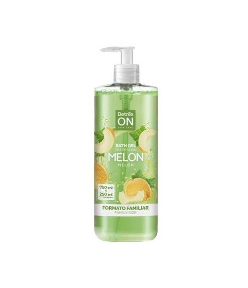 BETRES ON MELON GEL DE BAÑO 750 250ML FORMATO FAMILIAR