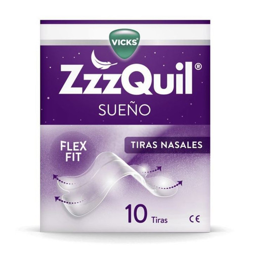 ZZZQUIL SUEÑO 10 TIRAS NASALES