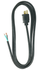Southwire 9ft 14/3 SJTW Power Supply Cord - Vinyl Construction (Black) 25/BX