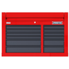 PROTO 42 In 12 Drawer Top Chest Red Gray