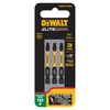 DW FLEXTORQ 3PK 2.25IN BITS FOR T20