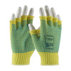 Kut Gard® 08-K259PDD Medium Weight Cut Resistant Gloves, Size L, Yellow, ANSI A2