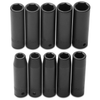 Proto® 1/2" Drive 10 Piece Metric Deep Impact Socket Set - 6 Point 1/ea