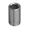 Klein 5/16" Std 6-Point Socket - 1/4" Drive