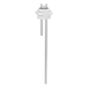 83mm Carboy Cap, Open Top with Adapter, Two 1/2" Molded-in Hose Barbs, 27" Tubing - 12888