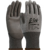 G-Tek® PosiGrip® 730TGU  Cut Resistant Gloves, Size M, Gray, ANSI A3